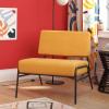 imageNovogratz Ciara Accent Chair Living Room Furniture Mustard Linen