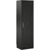 imageNovogratz Her Majesty Single Wardrobe Side Storage Cabinet Black Oak