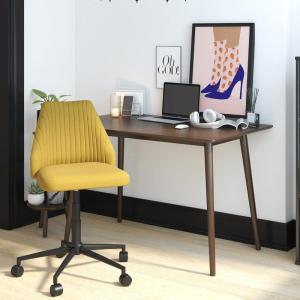 imageNovogratz Brittany Office Chair with Casters Mustard Linen