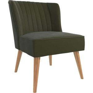 imageNovogratz Brittany Upholstered Accent Chair Green Linen