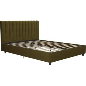 imageNovogratz Brittany Upholstered Bed Daybed Twin GrayGreen