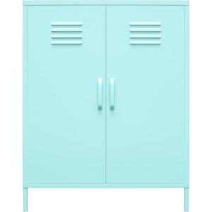 imageNovogratz Cache 2 Door Metal Locker Storage Mint Cabinet