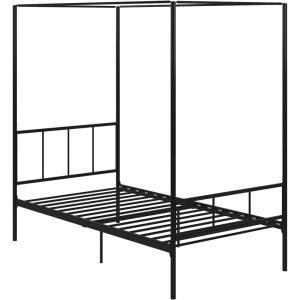 imageNovogratz Marion Canopy Bed King BlackBlack