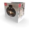 imageGLOBE Electric 65790 1Light Flush Mount Ceiling Light Matte Brass Cream Rattan ShadeBeth
