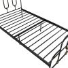 imageNovogratz 4462019N Boutique Olivia Metal Twin Size Frame Black and Gold BedBlack