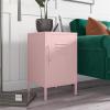 imageNovogratz Cache Metal Locker End Table Bashful Pink