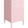 imageNovogratz Cache Metal Locker End Table Bashful Pink