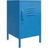 imageNovogratz Cache Metal Locker End Table OrangeBlue