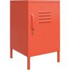 imageNovogratz Cache Metal Locker End Table OrangeOrange