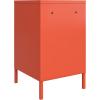 imageNovogratz Cache Metal Locker End Table OrangeOrange