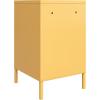 imageNovogratz Cache Metal Locker Style Living Room End Table Yellow