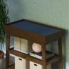 imageNovogratz Harper Baby Open Changing Table WhiteWalnut