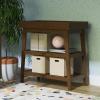 imageNovogratz Harper Baby Open Changing Table WhiteWalnut