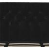imageNovogratz Her Majesty Tufted Upholstered Bed Frame Full Pink LinenBlack