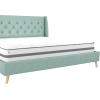 imageNovogratz Her Majesty Tufted Upholstered Bed Frame Full Pink LinenGreen