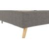 imageNovogratz Her Majesty Tufted Upholstered Bed Frame Full Pink LinenGrey