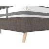 imageNovogratz Her Majesty Tufted Upholstered Bed Frame Full Pink LinenGrey