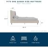 imageNovogratz Her Majesty Tufted Upholstered Bed Frame Full Pink LinenIvory