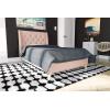 imageNovogratz Her Majesty Tufted Upholstered Bed Frame Full Pink LinenPink