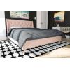 imageNovogratz Her Majesty Tufted Upholstered Bed Frame Full Pink LinenPink