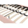 imageNovogratz Her Majesty Tufted Upholstered Bed Frame Full Pink LinenPink