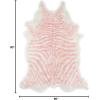 imageNovogratz Kalahari Collection Area Rug 36quot x 56quot BlackPink