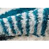 imageNovogratz Kalahari Collection Area Rug 36quot x 56quot BlackTurquoise