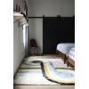 imageNovogratz Retro Collection Bullseye Shag Area Rug 20quot x 30quot BlueBlue