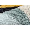 imageNovogratz Retro Collection Bullseye Shag Area Rug 20quot x 30quot BlueBlue