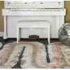 imageNovogratz Retro Collection Retro Wave Shag Area Rug 20quot x 30quot MulticolorMulti Color