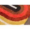 imageNovogratz Retro Collection Retro Wave Shag Area Rug 20quot x 30quot MulticolorRed