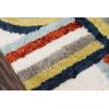 imageNovogratz Retro Collection Turnstyle Shag Area Rug 20quot x 30quot LavenderMulti Color