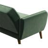 imageNovogratz Tallulah Memory Foam Futon Couch Bed Futon Sofa Bed  Tan Basket WeaveLight Green