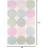imageNovogratz by Momeni Delmar Agatha Dots Multicolor Area Rug 36quot X 56quotPastel