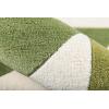 imageNovogratz by Momeni Delmar Collection Agatha Side Triangles Area Rug 36quot x 56quot PinkLime