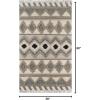 imageNovogratz by Momeni Indio Avalon Hand Woven Wool Area Rug Sage 2 X 33 x 5 Rectangular
