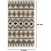 imageNovogratz by Momeni Indio Avalon Hand Woven Wool Area Rug Sage 2 X 33 x 710 Runner