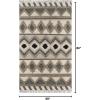 imageNovogratz by Momeni Indio Avalon Hand Woven Wool Area Rug Sage 2 X 35 x 7 Rectangular