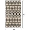 imageNovogratz by Momeni Indio Avalon Hand Woven Wool Area Rug Sage 2 X 376 x 96 Rectangular