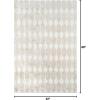 imageNovogratz by Momeni Retro Collection Stockings Shag Area Rug 20quot x 30quot TaupeTaupe