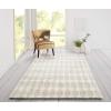 imageNovogratz by Momeni Retro Collection Stockings Shag Area Rug 20quot x 30quot TaupeTaupe