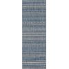 imageNovogratz by Momeni Villa Collection Tuscany Indoor Outdoor Blue Area Rug 20quot x 30quot Sized Mat for Pool Patio Porch Entryway Balcony and BathroomBlue