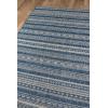 imageNovogratz by Momeni Villa Collection Tuscany Indoor Outdoor Blue Area Rug 20quot x 30quot Sized Mat for Pool Patio Porch Entryway Balcony and BathroomBlue
