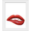 imageThe Novogratz Kiss II White Framed Art Print 15quotx18quotx1quotWhite Frame