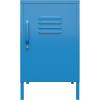 imageNovogratz Cache Metal Locker End Table OrangeBlue
