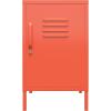 imageNovogratz Cache Metal Locker End Table OrangeOrange