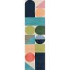 imageNovogratz Delmar Collection Wright Area Rug Multicolor 36quot x 56quot Size Mat for Living Room Bedroom Bathroom Nursery Hallways and Home OfficeRunner