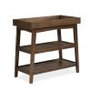 imageNovogratz Harper Baby Open Changing Table WhiteWalnut