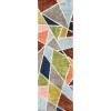 imageNovogratz Retro Collection Prism Shag Area Rug 20quot x 30quot MulticolorRunner