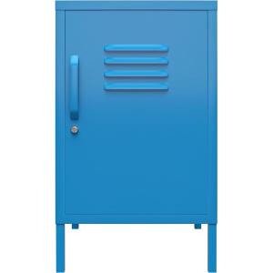 imageNovogratz Cache Metal Locker End Table OrangeBlue
